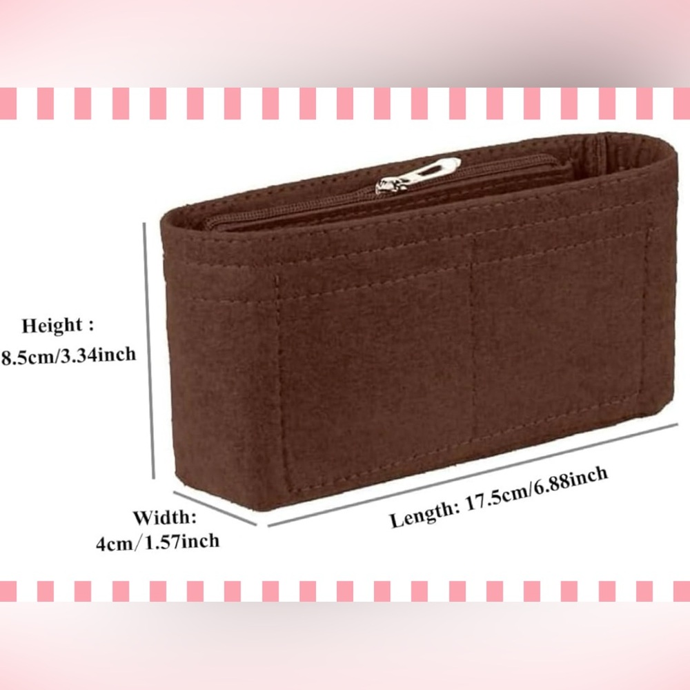 Bag insert liner-organizer